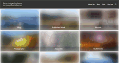 Desktop Screenshot of bearshapedsphere.com